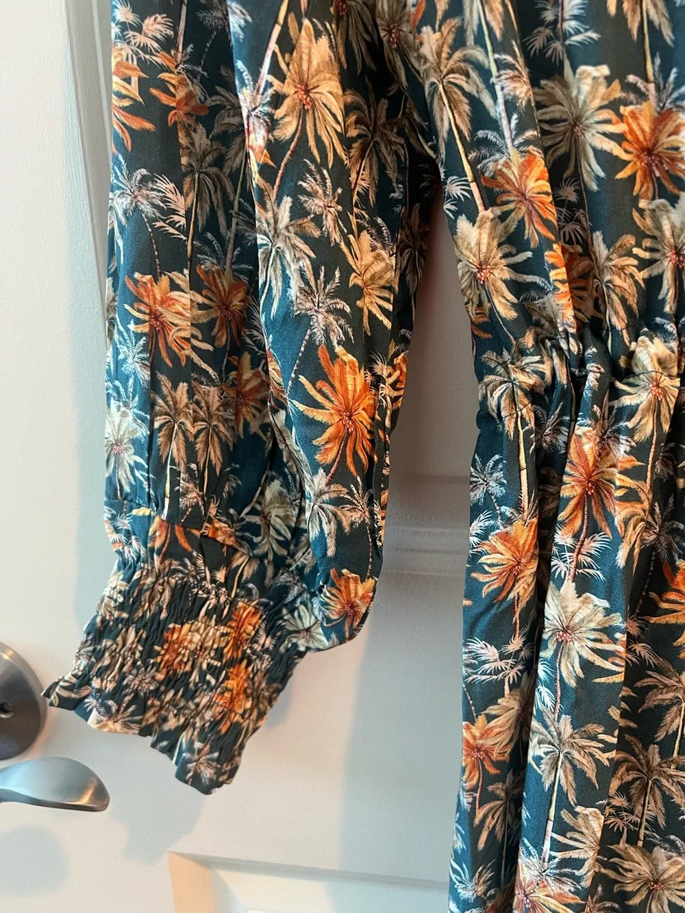 Palmacea Swimwear Palm Print Kimono Cover Up NWT
